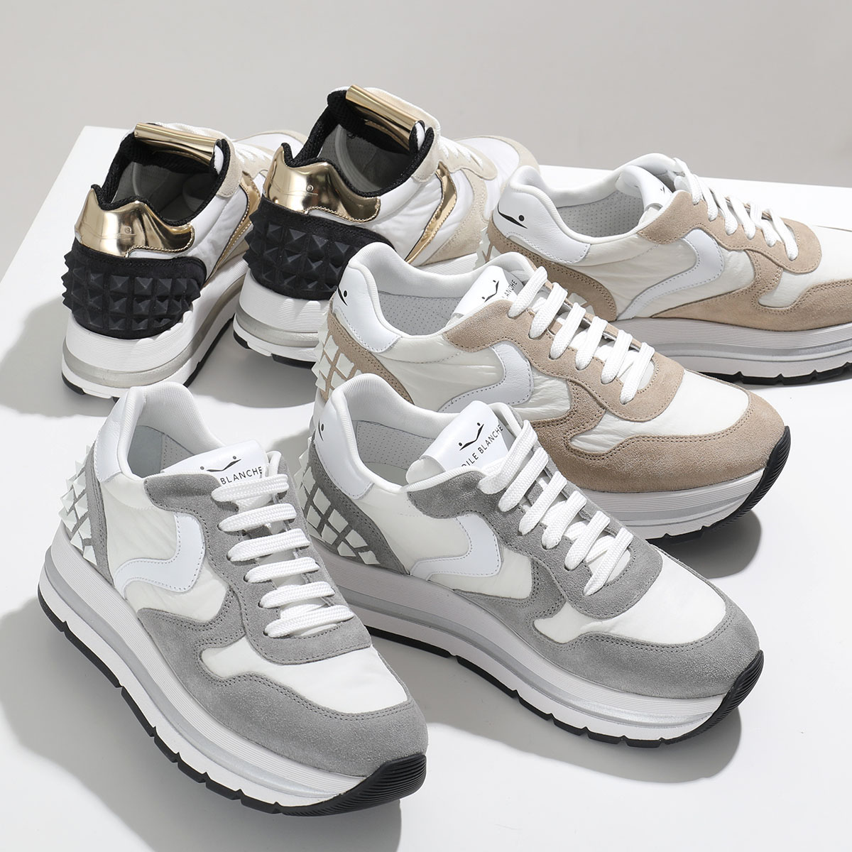 楽天市場】VOILE BLANCHE ボイルブランシェ スニーカー MARAN