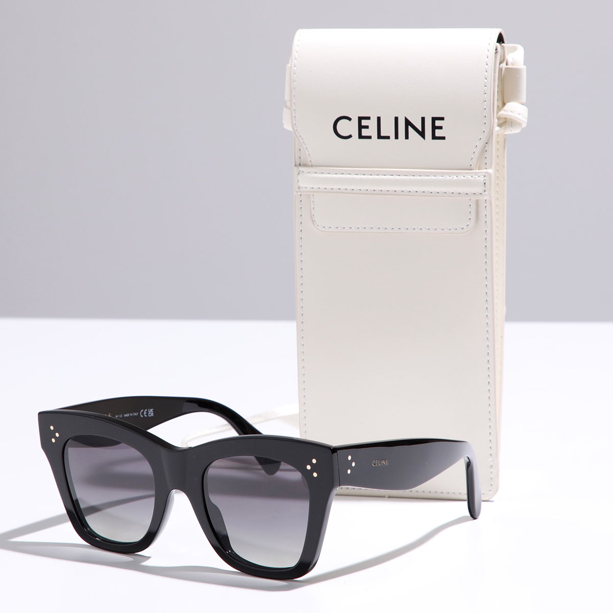 楽天市場】マラソン限定☆エントリー＆お気に入り登録で最大3万ポイント当選CELINE セリーヌ サングラス 4S003CPEB CL4003IN  レディース キャットアイ型 メガネ 眼鏡 ロゴ アイウェア カラー2色 【po_sannn】 【dc_kikaku】 : インポートセレクトmusee