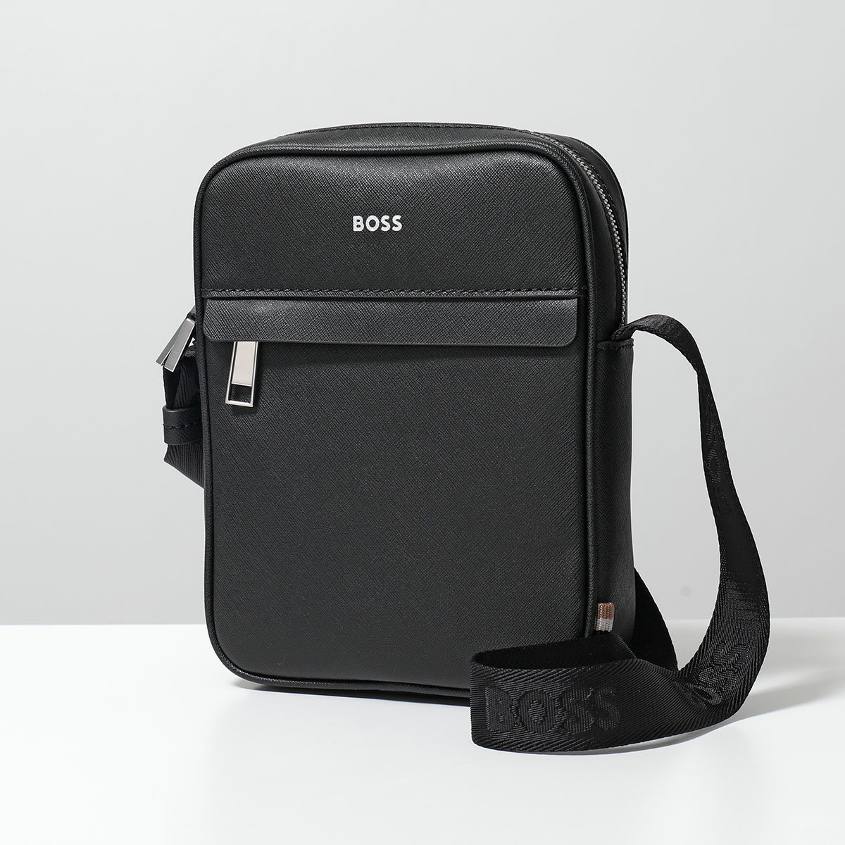 専用【BOSS】ボス レザー 黒 メンズ ショルダーバッグ Amazon | [BOSS] [ボス] レタリングロゴ ストラクチャードレザー