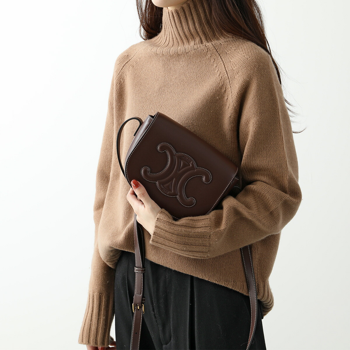 CELINE セリーヌ ショルダーバッグ Folco フォルコ 198263DU3.18CH