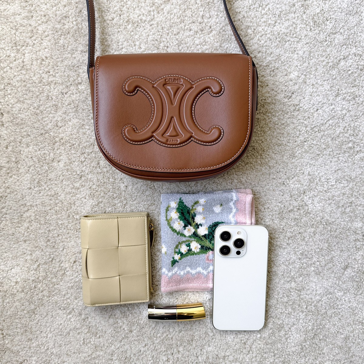 CELINE セリーヌ ショルダーバッグ Folco フォルコ 198263DU3.18CH