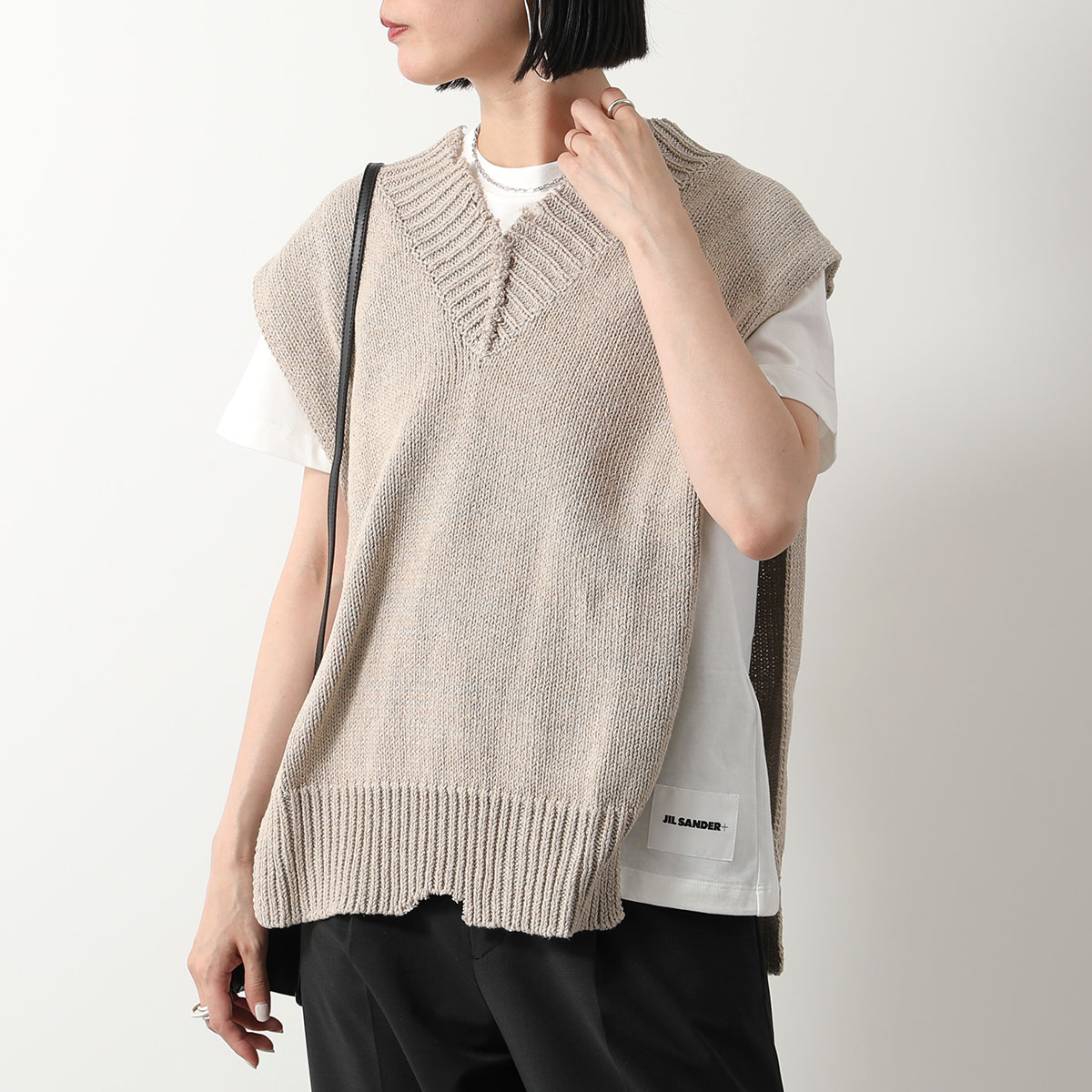 JIL SANDER 比翼仕立てピンク ブラウス ジルサンダー JIL SANDER 2022 