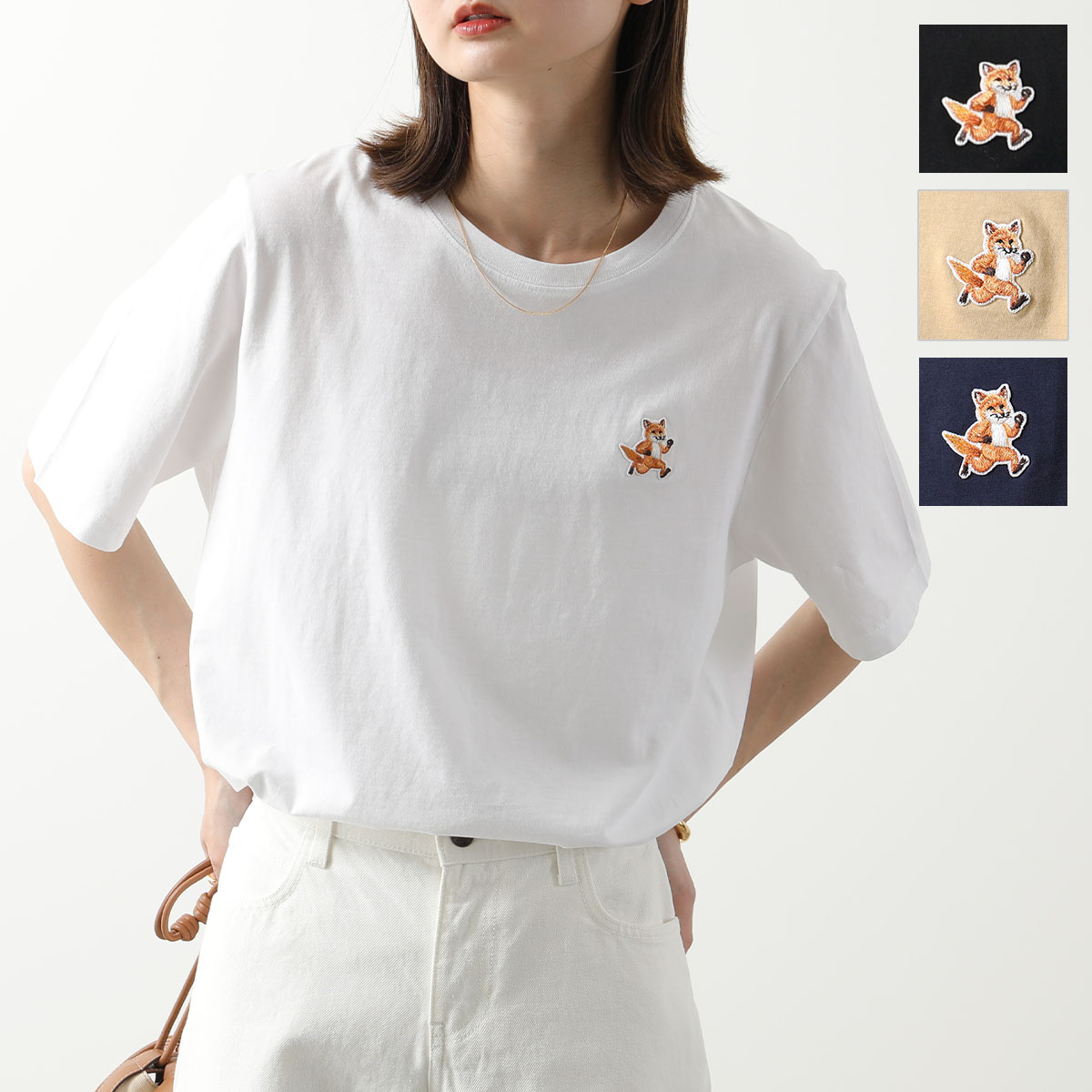 楽天市場】MAISON KITSUNE メゾンキツネ Tシャツ MW00110KJ0008