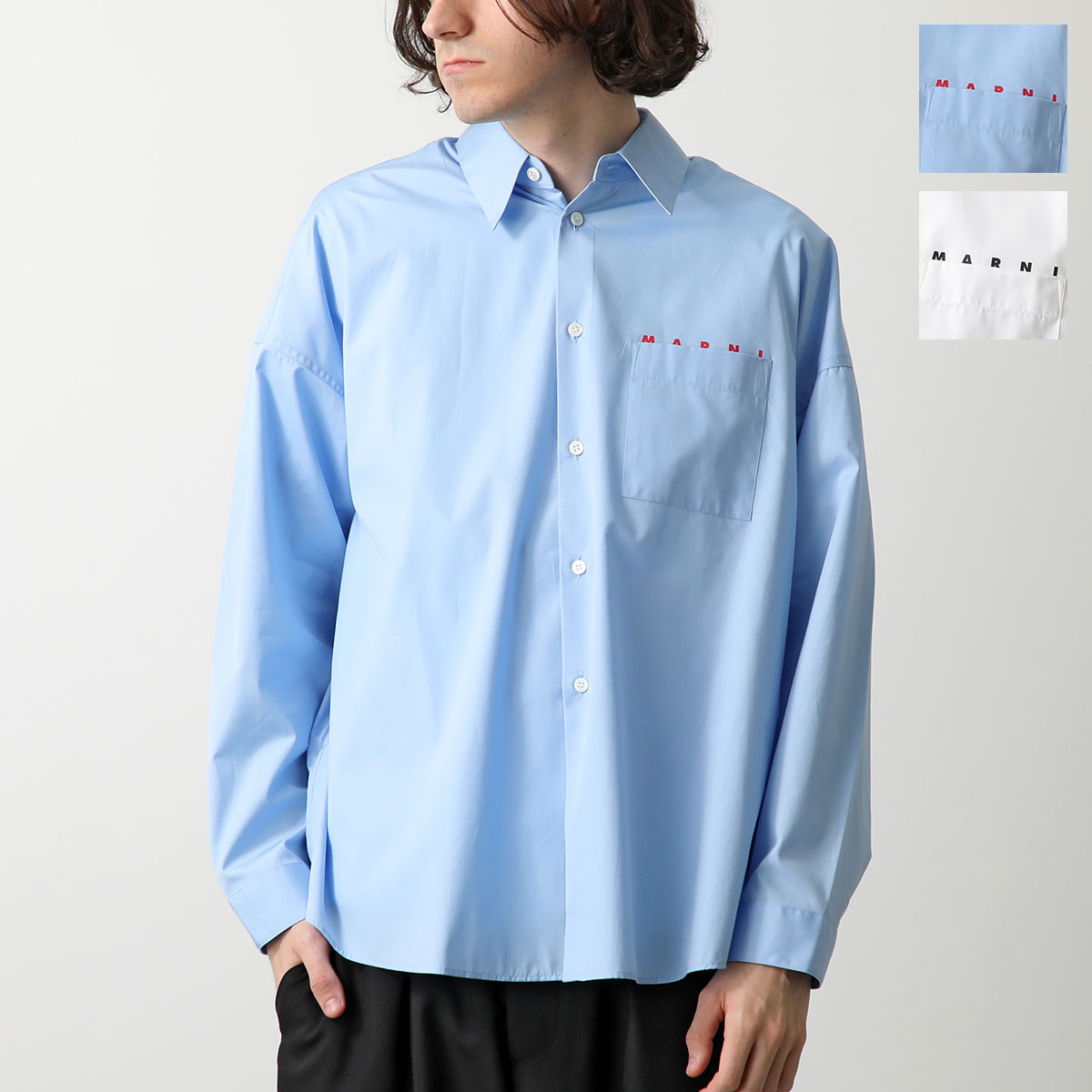 楽天市場】PRADA プラダ 半袖 シャツ SC449 1WQ8 メンズ