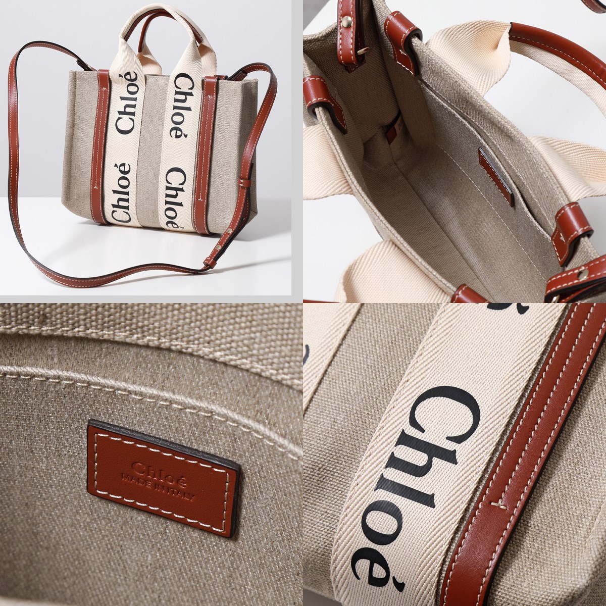 Chloe クロエ トートバッグ WOODY SMALL ウッディ スモール