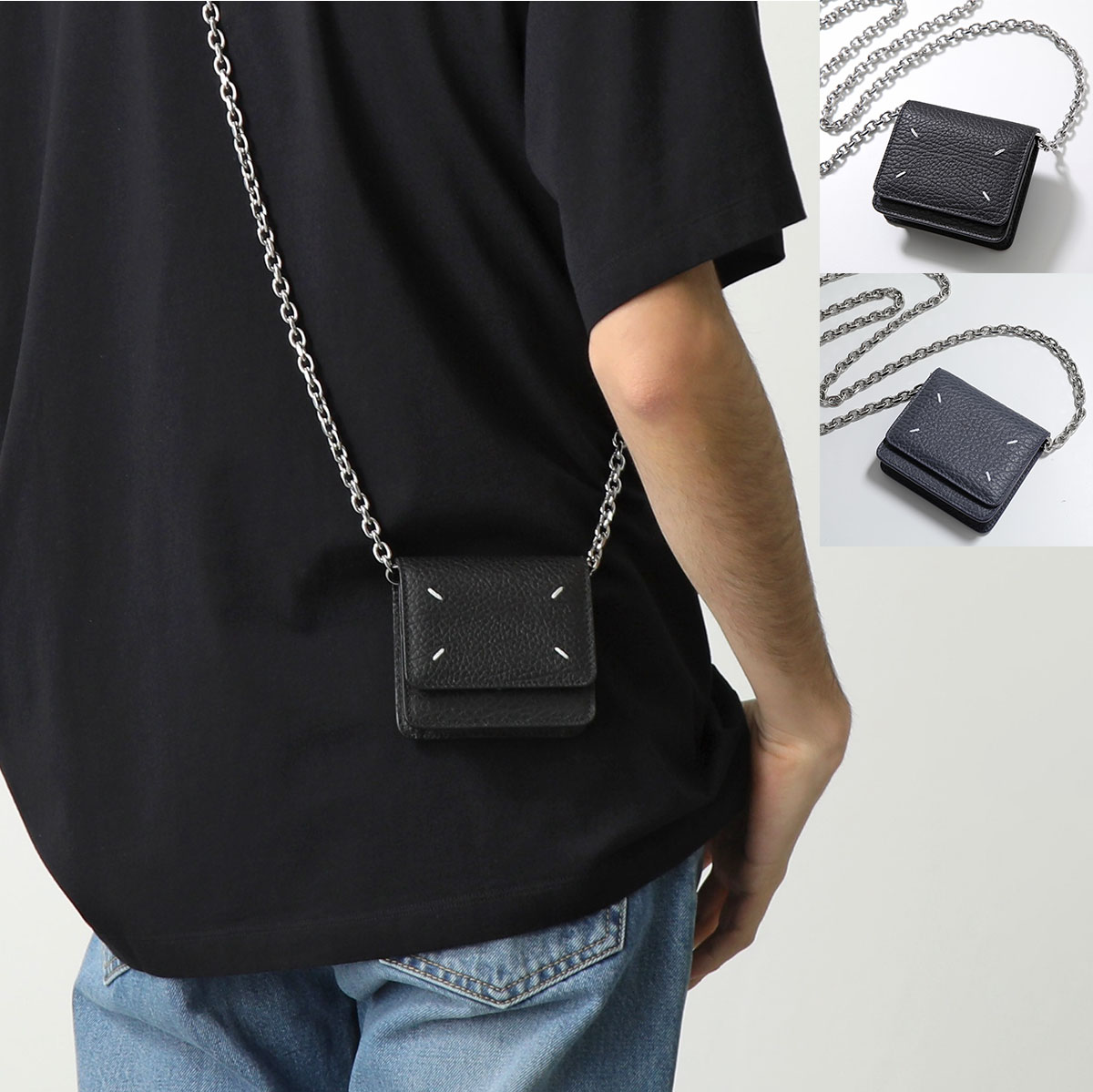 楽天市場】MAISON MARGIELA メゾンマルジェラ 11 ネックポーチ