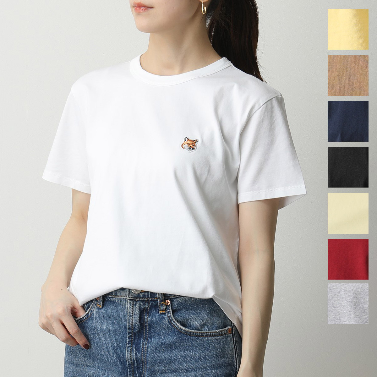 楽天市場】MAISON KITSUNE メゾンキツネ FU00163KJ0010 FOX HEAD