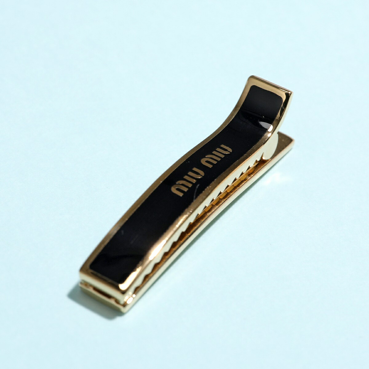 MIUMIU ミュウミュウ ヘアクリップ 5JF136 2F6T レディース 2点セット