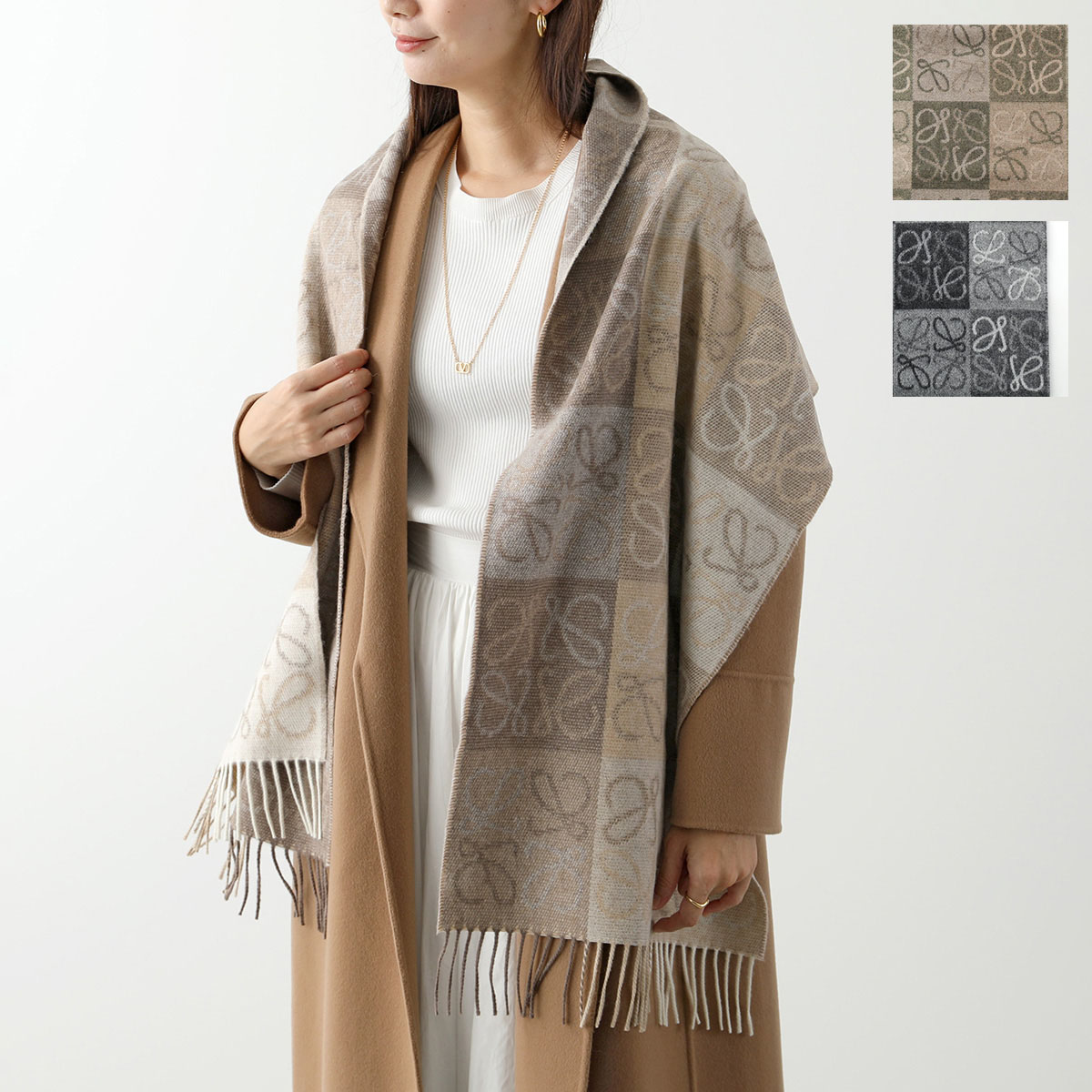 楽天市場】LOEWE ロエベ マフラー F000487XDT レディース