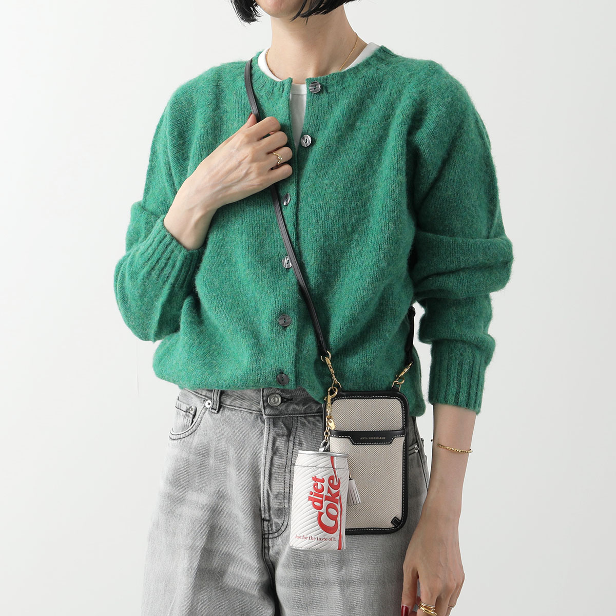 希少★ANYA HINDMARCH コカコーラコラボ コインケース 小物入れ 赤 ANYA HINDMARCH アニヤハインドマーチ コインケース Coin Purse
