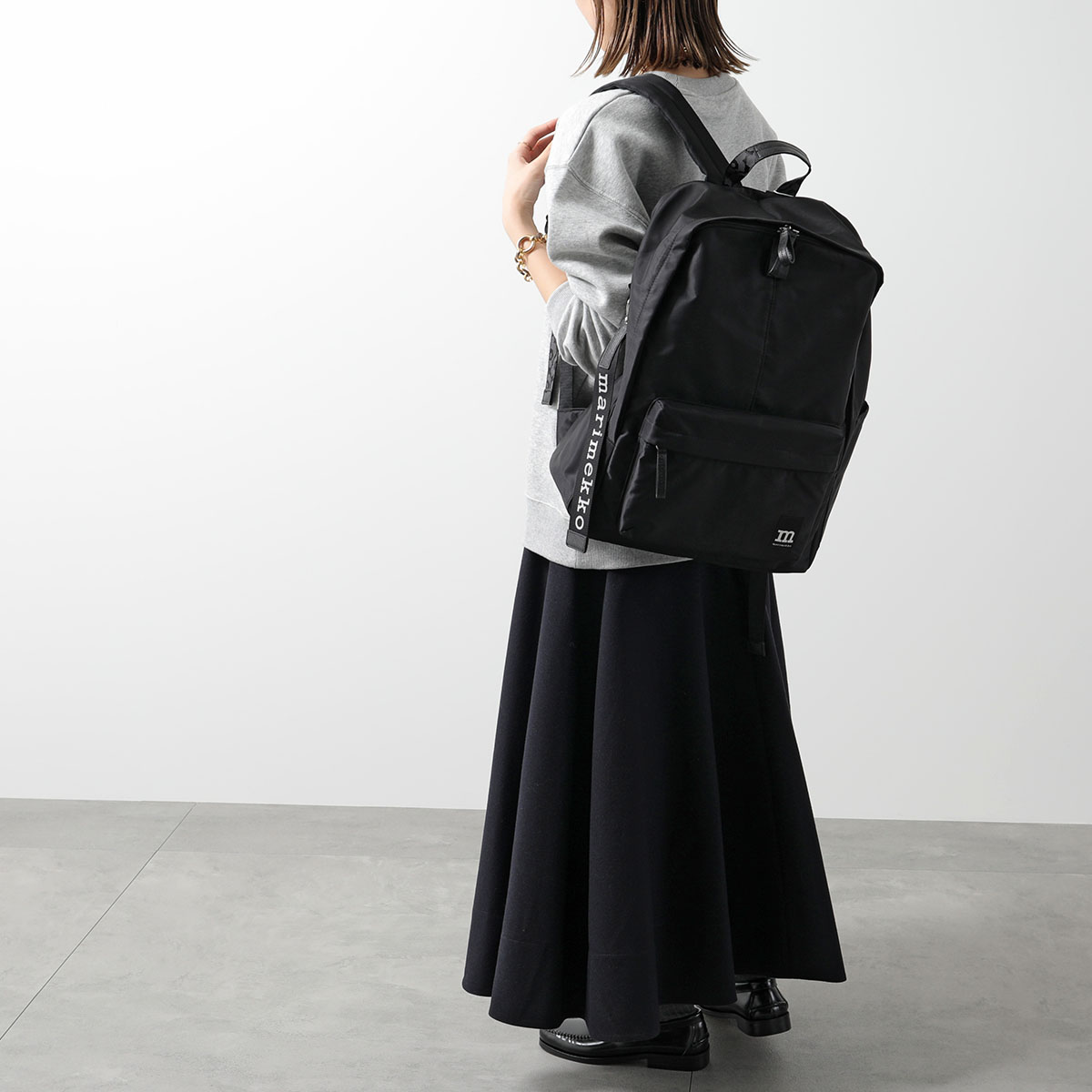 marimekko マリメッコ バックパック ZIP TOP BACKPACK SOLID ジップ 
