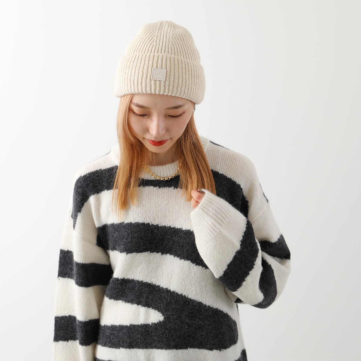 Acne Studios アクネストゥディオズ ニット帽 C40270 FA-UX-HATS000165