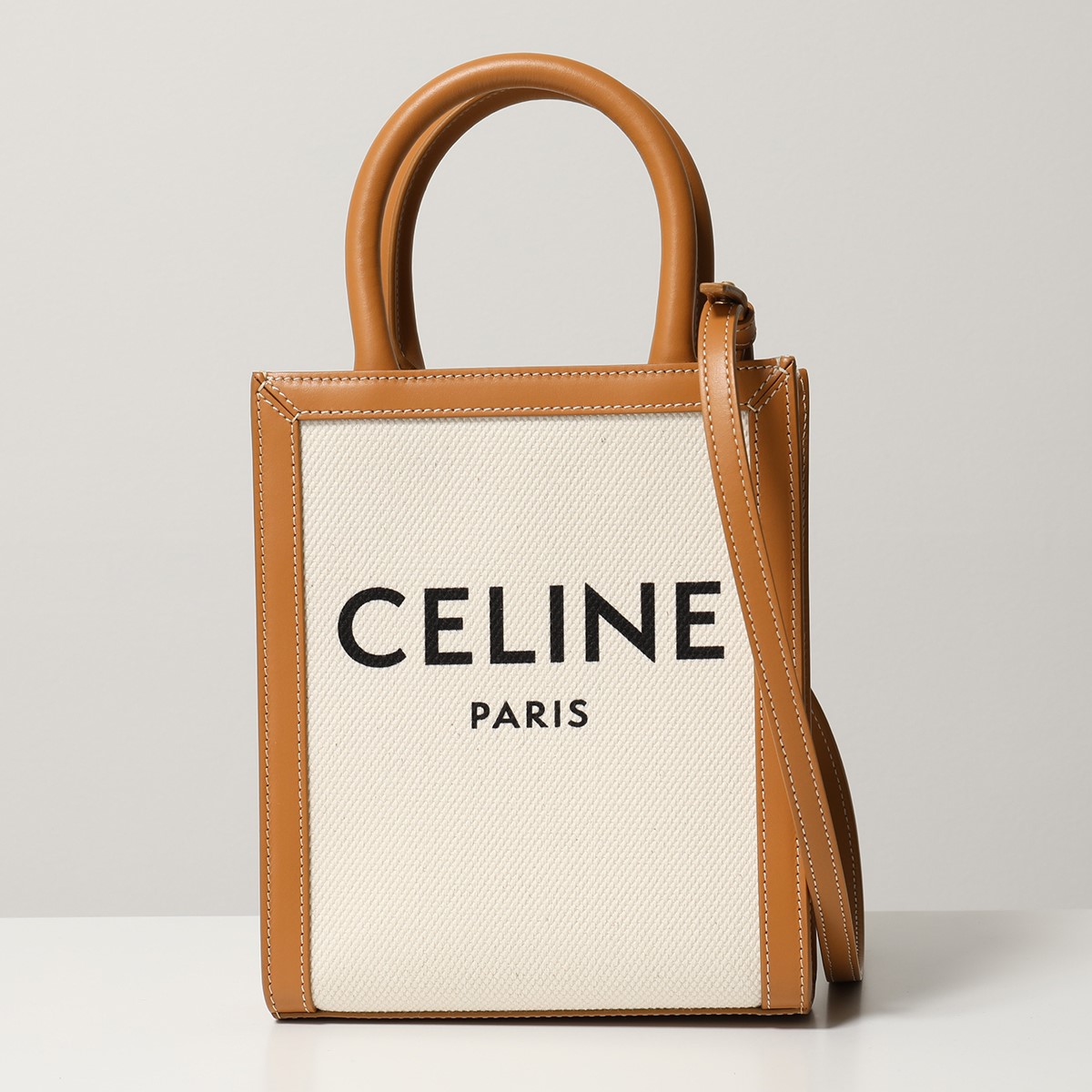 楽天市場】CELINE セリーヌ 193302BNZ.02NT Mini Vertical Cabas ミニ