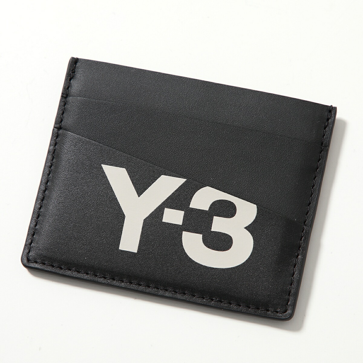 Y-3 コインケース JD2895 レザー ロゴ ミニ財布 Y-3 ワイスリー コインケース JD2895 メンズ レザー ロゴ ミニ