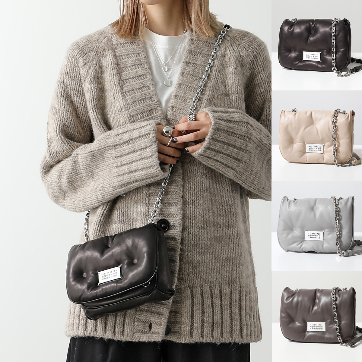 新品♡タグ付き♡Maison Margielaブラックキーホルダー梱包箱付き完売 s-musee_370404154
