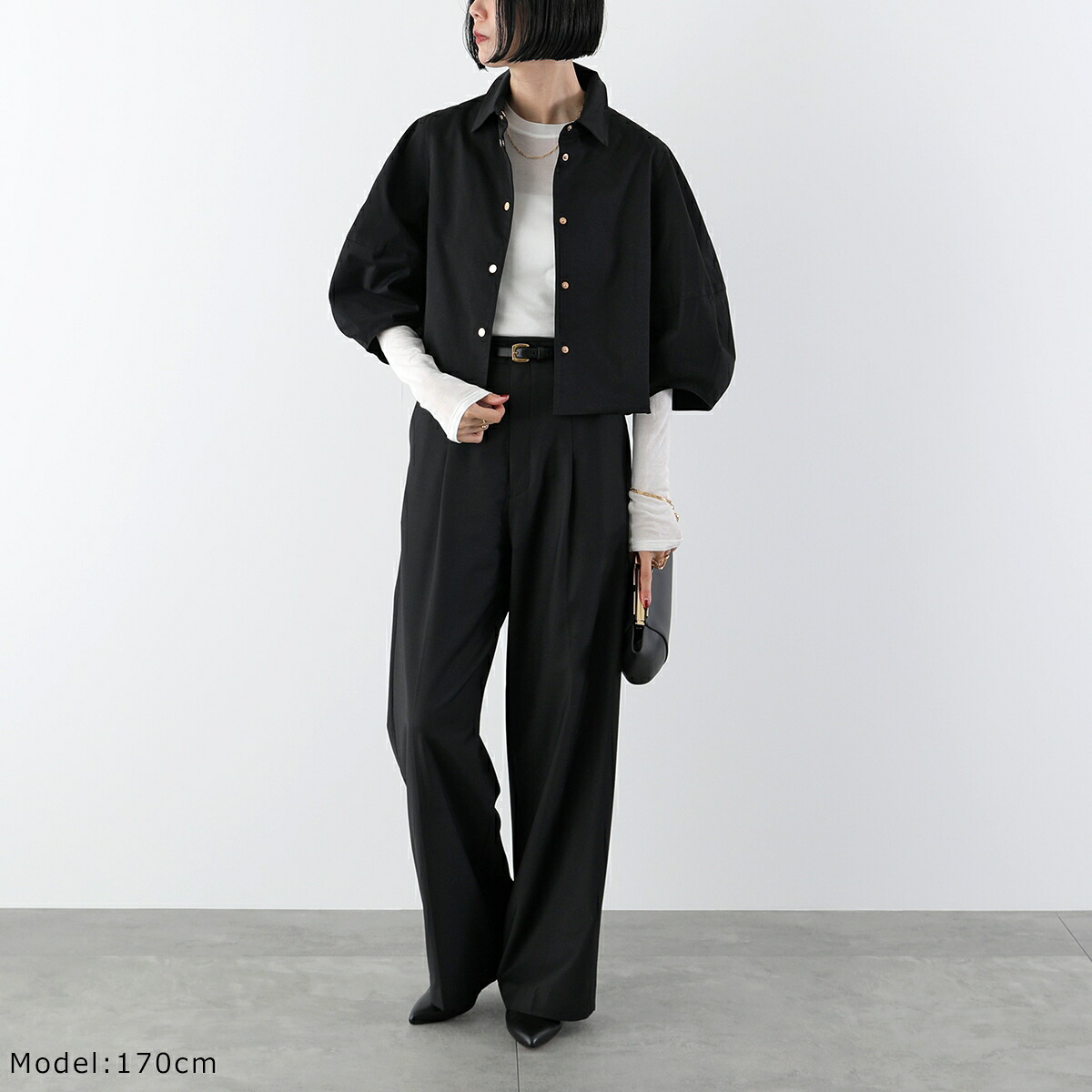 anana アナナ ジャケット a71-016 レディース ブルゾン 七分袖 