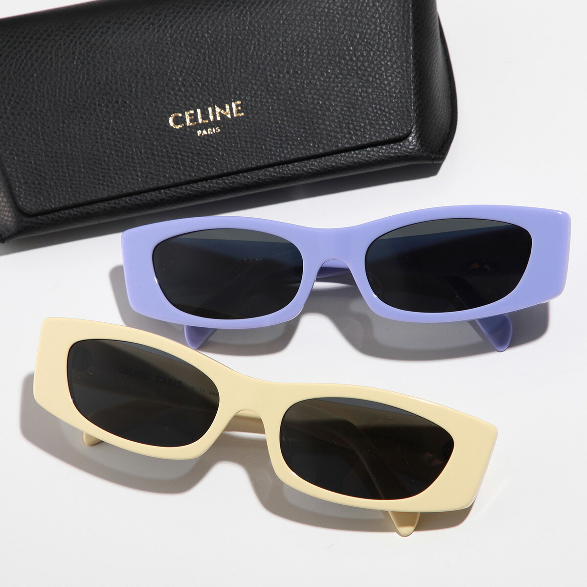 新品　セリーヌ　サングラス トリオンフ XL 01 サングラス / アセテート - レッドハバナ | CELINE