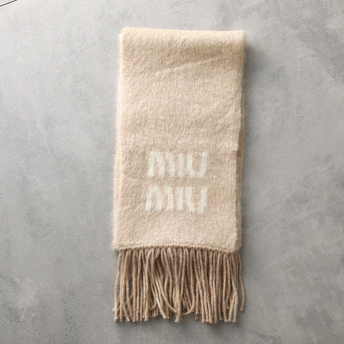 MIUMIU マフラー 5FS062 2CQD モヘアブレンド miu MIUMIU ミュウミュウ マフラー 5FS062 2CQD レディース