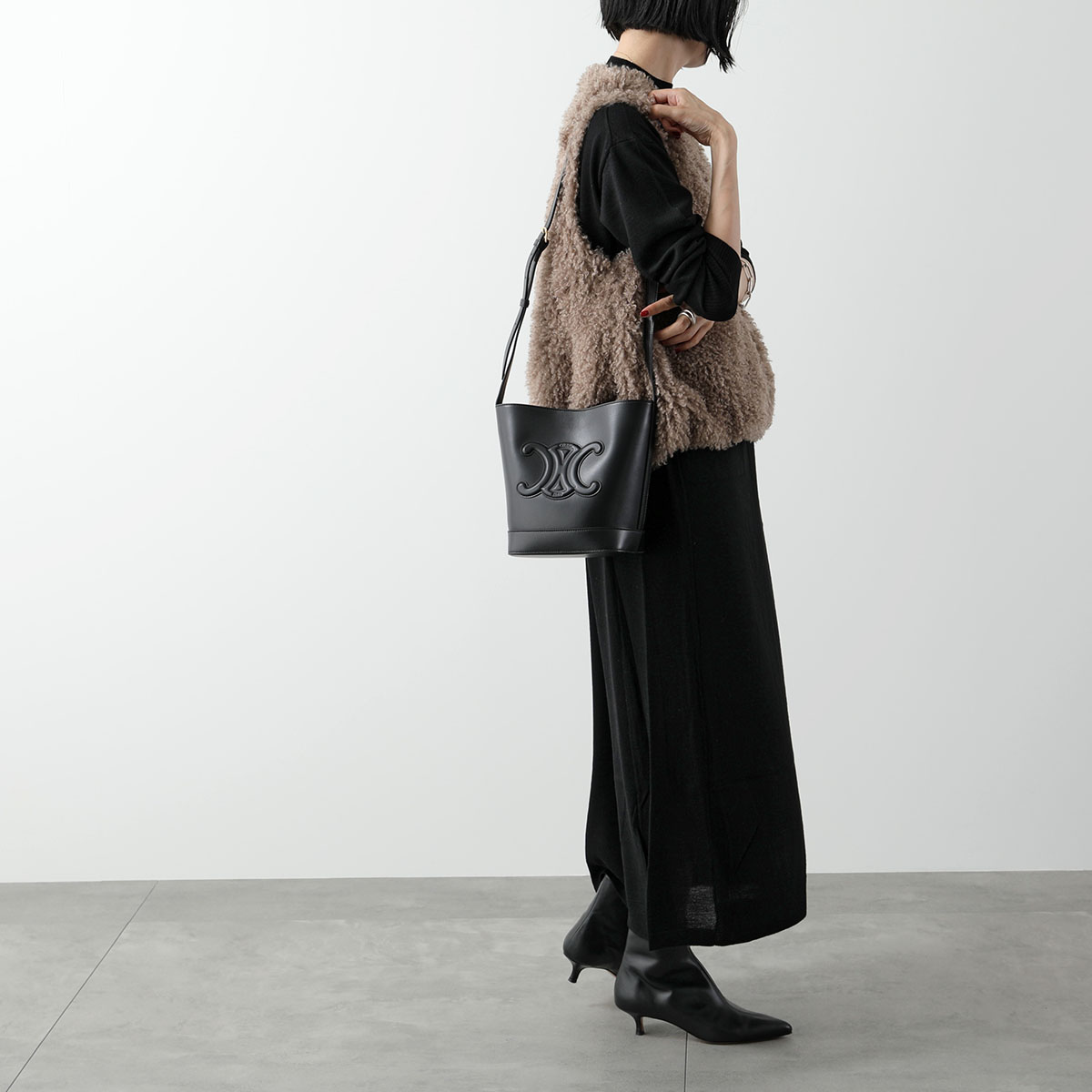 CELINE セリーヌ ショルダーバッグ Small Bucket スモール バケット 