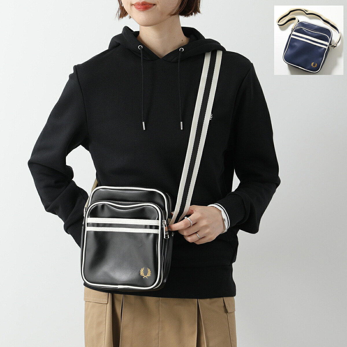 楽天市場】FRED PERRY フレッドペリー ショルダーバッグ TUMBLED