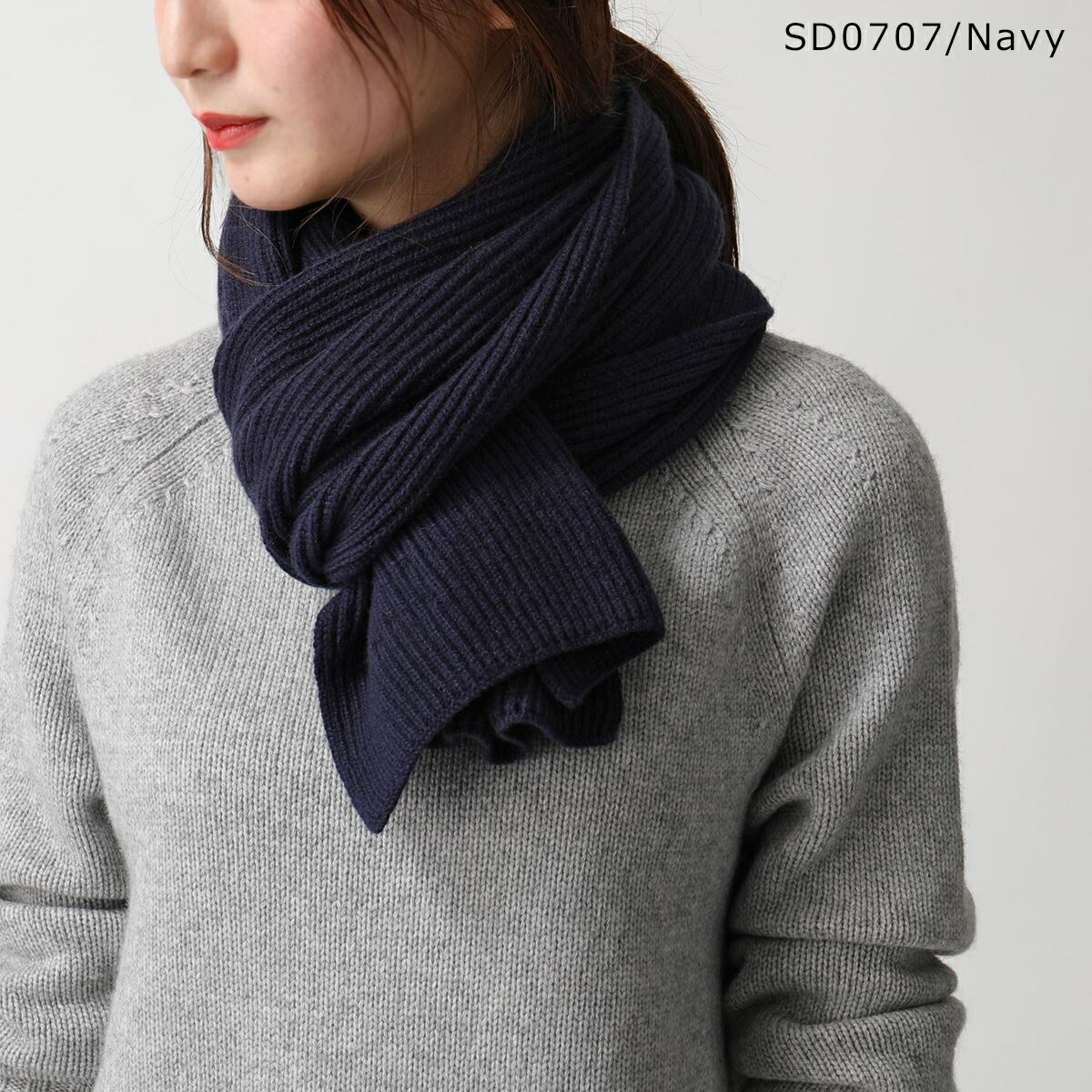 JOHNSTONS OF ELGINジョンストンズマフラーHAA1684カシミヤ 最大2万円OFFクーポン対象・11/29～12/1限定】JOHNSTONS OF ELGIN