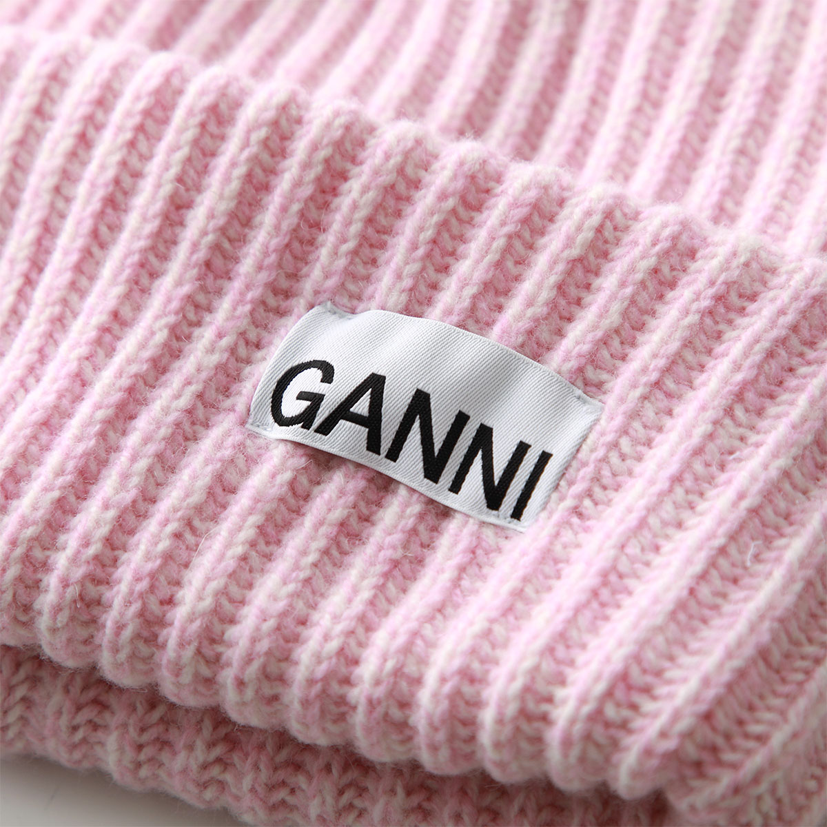 GANNI ガニー ニット帽 Structured Rib Beanie A4429 A6051 A6207 5789
