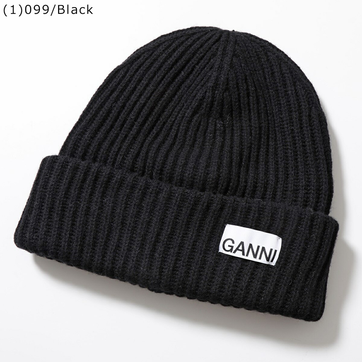 GANNY タグ付き新品✨ニット帽 楽天市場】GANNI ガニー ニット帽 Structured Rib Beanie A4429