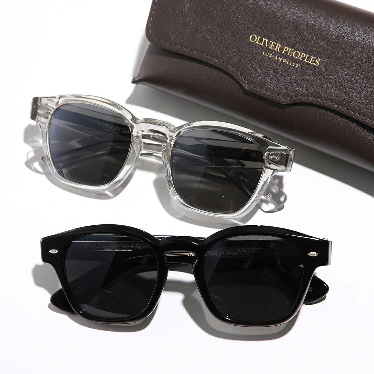 OLIVER PEOPLES オリバーピープルズ サングラス Maysen OV5521SU レディース ウェリントン フルリム クリアフレーム セルフレーム アイウェア カラー2色|インポートセレクトmusee