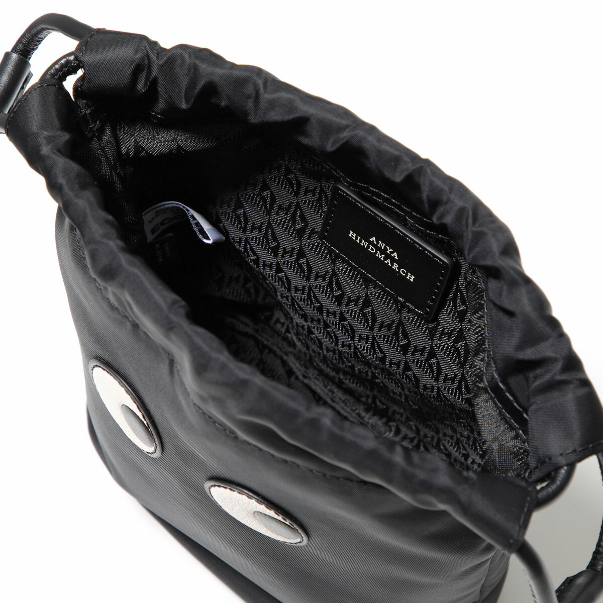 国内発送 ANYA HINDMARCH ポーチ 巾着バッグ Eyes 193566 セール 16%OFF】【ANYA HINDMARCH】ANYA HINDMARCH アニヤ