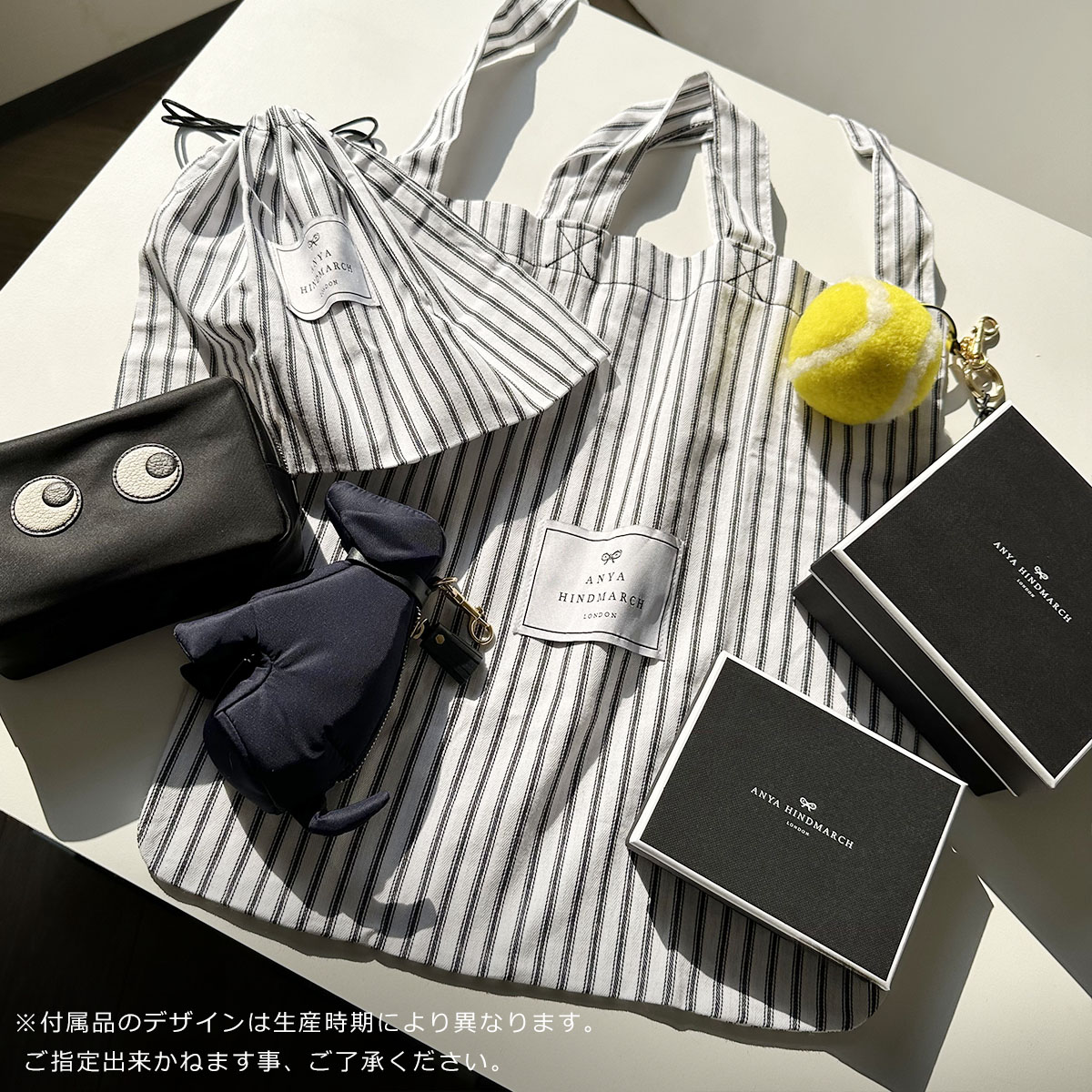 国内発送 ANYA HINDMARCH ポーチ 巾着バッグ Eyes 193566 s-musee_320413589