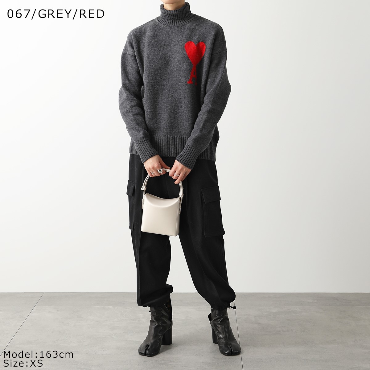 4/29~5/1限定ポイント3倍】ami paris アミパリス セーター 4/29~5/1限定ポイント3倍】ami paris アミパリス セーター