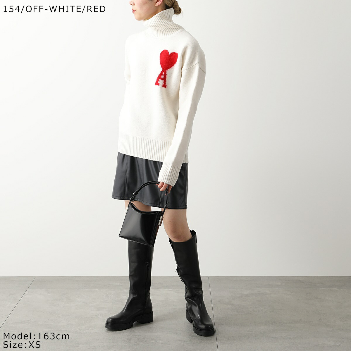 4/29~5/1限定ポイント3倍】ami paris アミパリス セーター 4/29~5/1限定ポイント3倍】ami paris アミパリス セーター