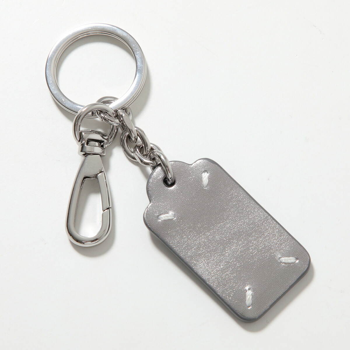margiela マルジェラ keyring キーリング クロシェット グレー TAG KEY RING SMALL | Maison Margiela(メゾン マルジェラ