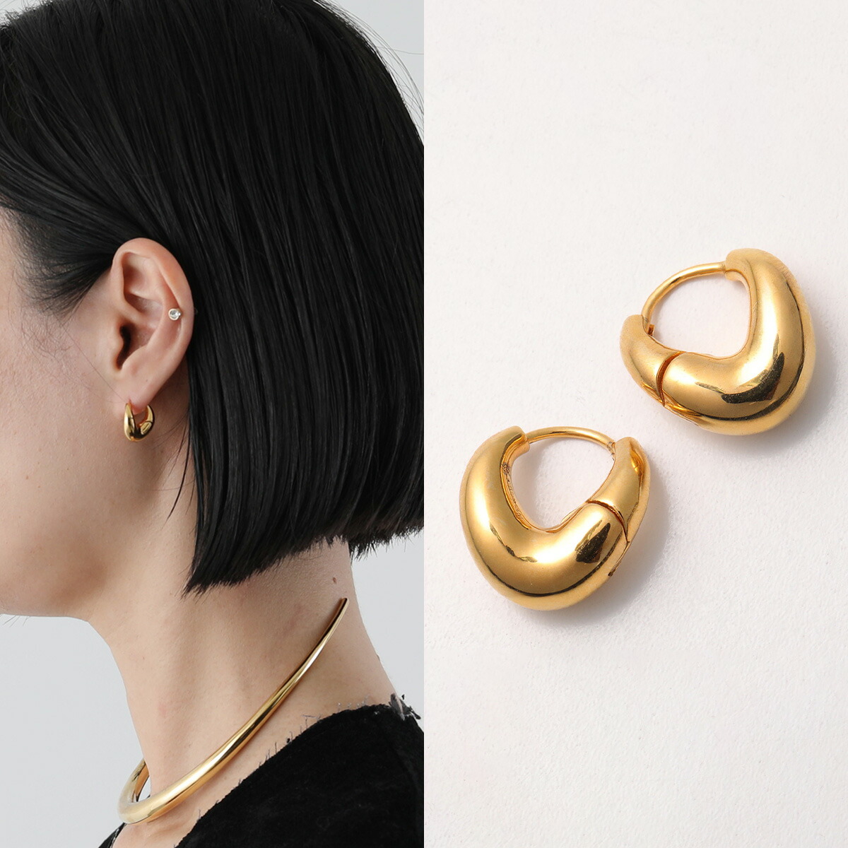 楽天市場】Charlotte Chesnais シャルロットシェネ ピアス Triplet Earring 19BO076VER レディース 片耳販売  アクセサリー 18Kゴールドメッキ VERMEIL 【po_sannn】【outlet】 : インポートセレクトmusee