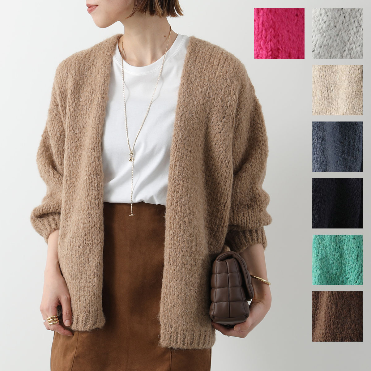 IHATOV 　イーハトーブ　カーディガン　コットンカシミヤ 楽天市場】IHATOV イーハトーブ カーディガン Cotton nylon