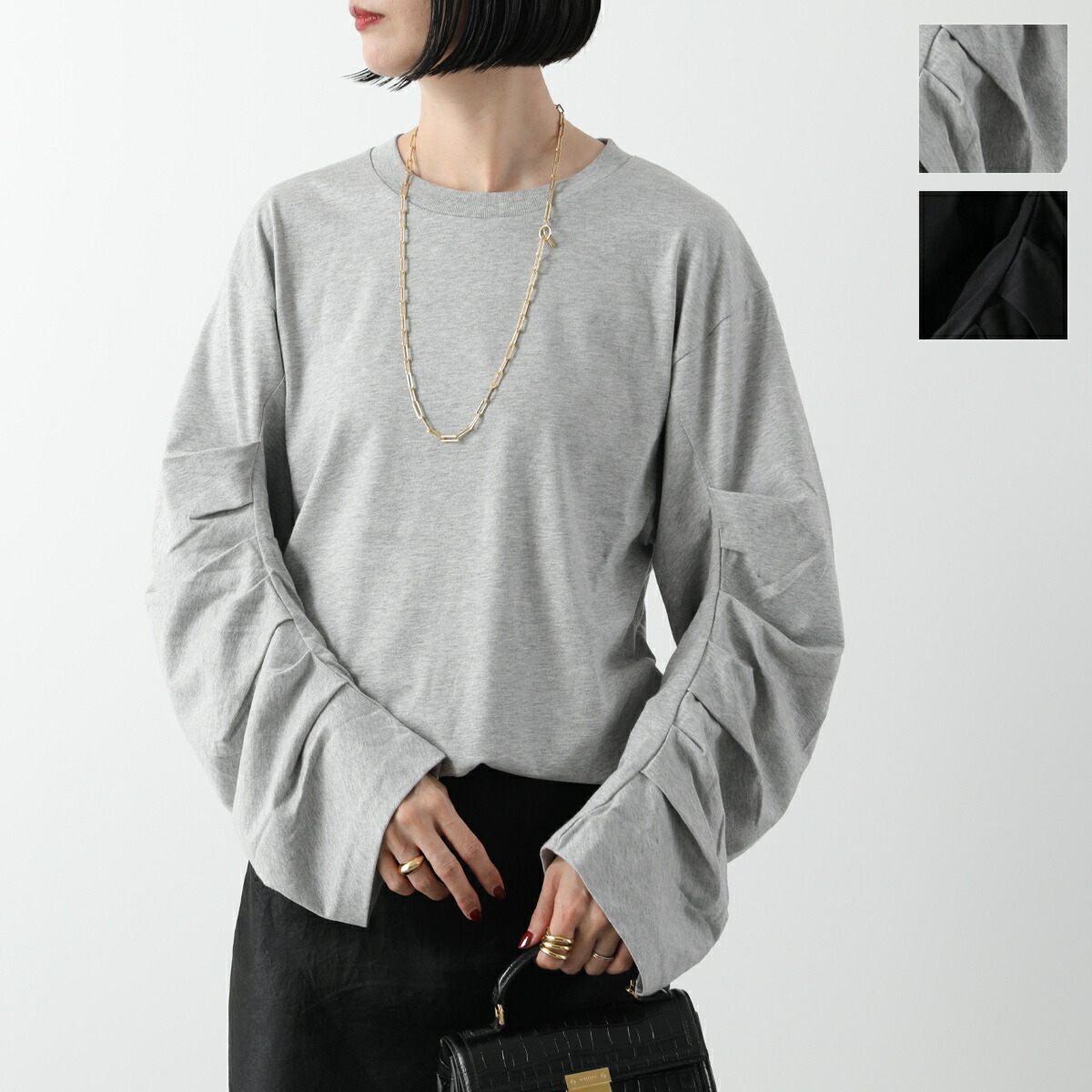 dries van noten グレー 長袖Tシャツ XS DRIES VAN NOTEN（Tシャツ/カットソー(七分/長袖)）のフリマ