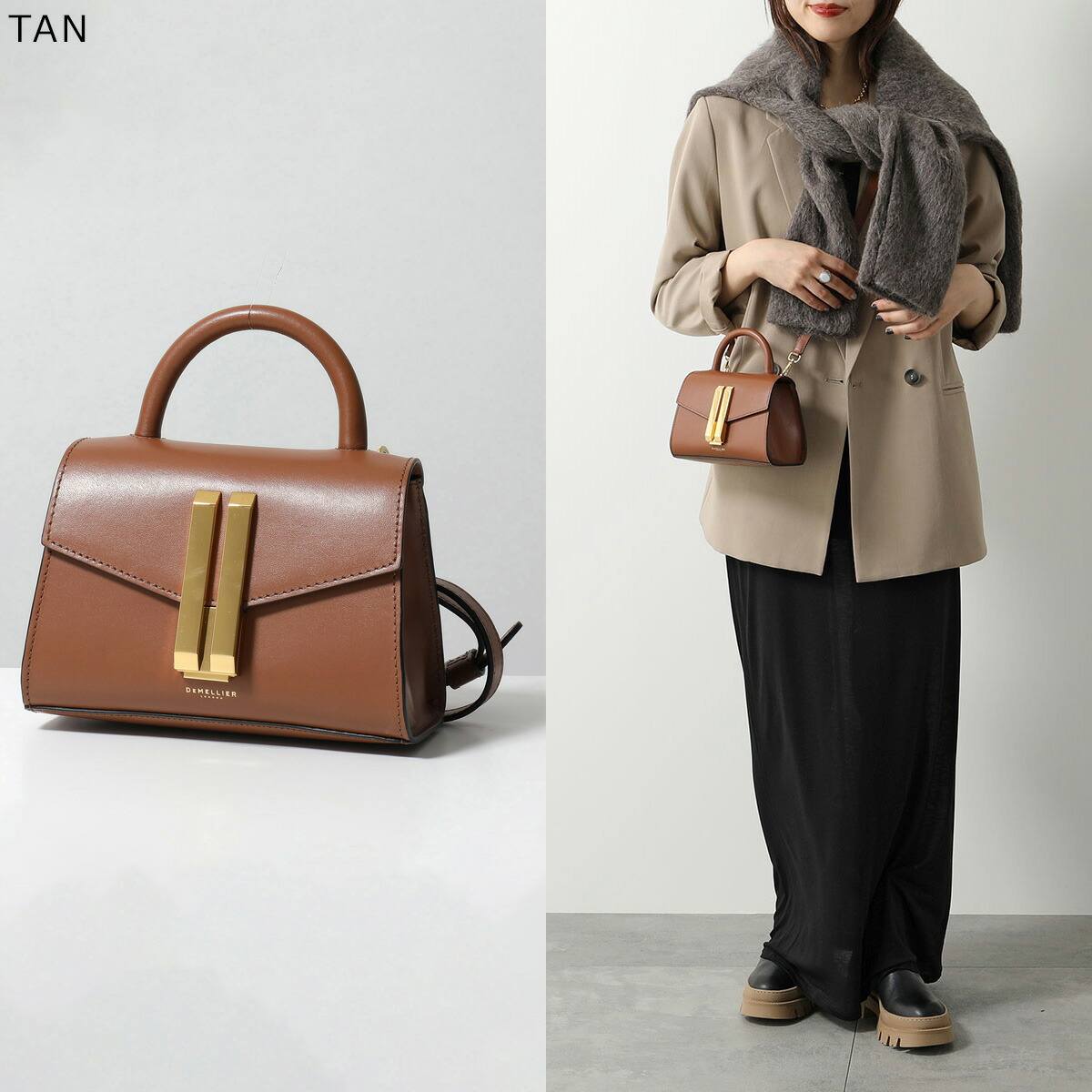DEMELLIER デメリエー ショルダーバッグ NANO MONTREAL レディース