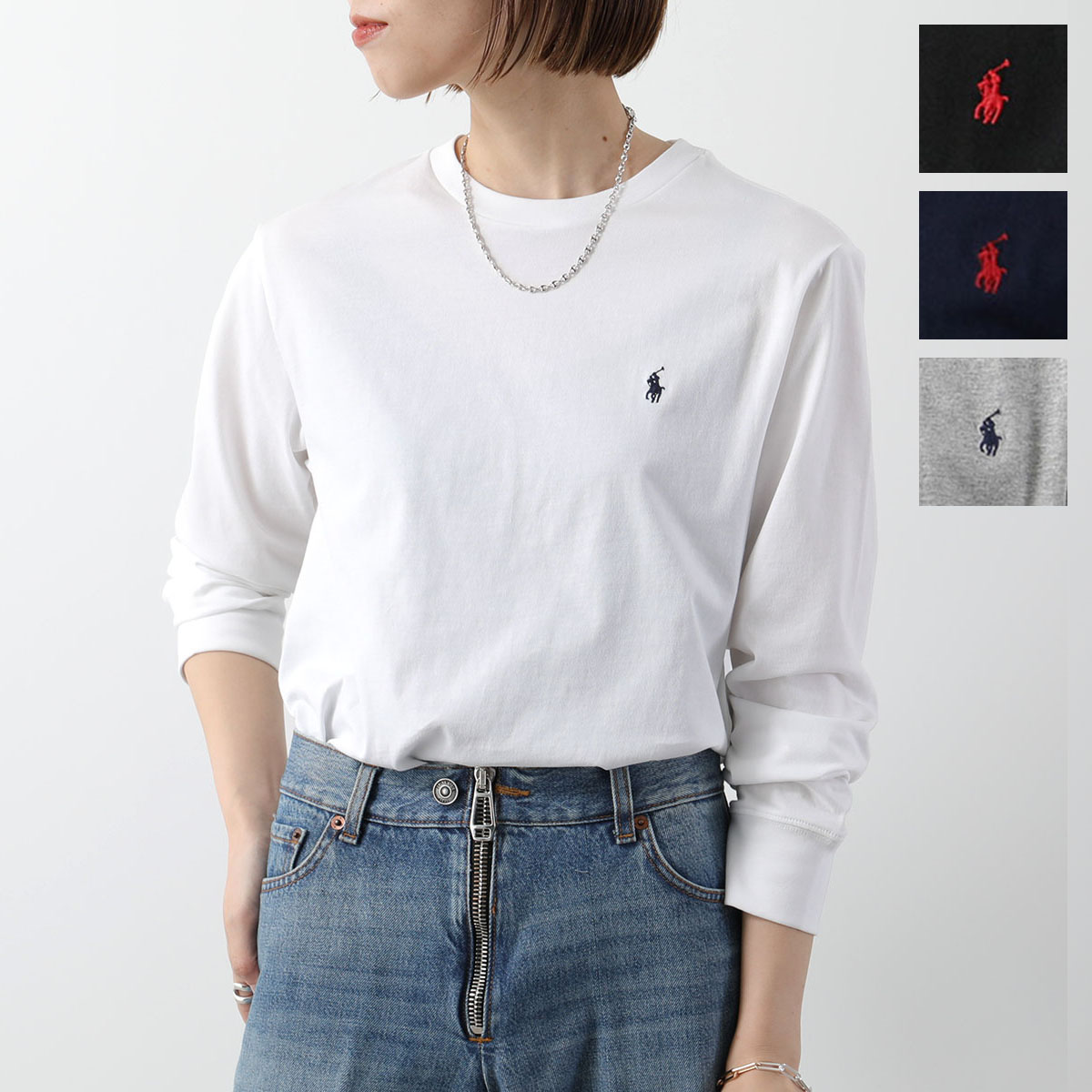 楽天市場】Polo Ralph Lauren ポロ ラルフローレン 長袖 Tシャツ