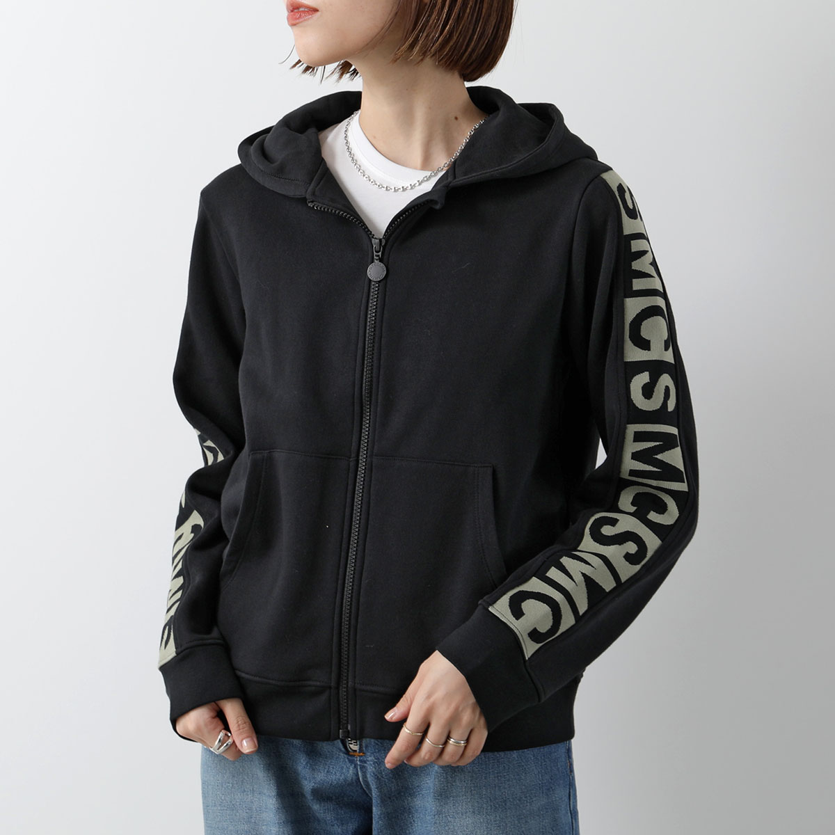 [美品]ステラマッカートニー　スウェットワンピース STELLA McCARTNEY（ステラマッカートニー）ワンピース 青 サイズ