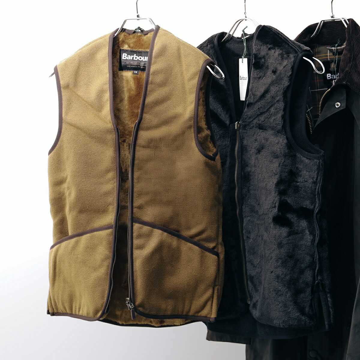 楽天市場】Barbour バブアー フードパーツ MHO0004 WAXED COTTON
