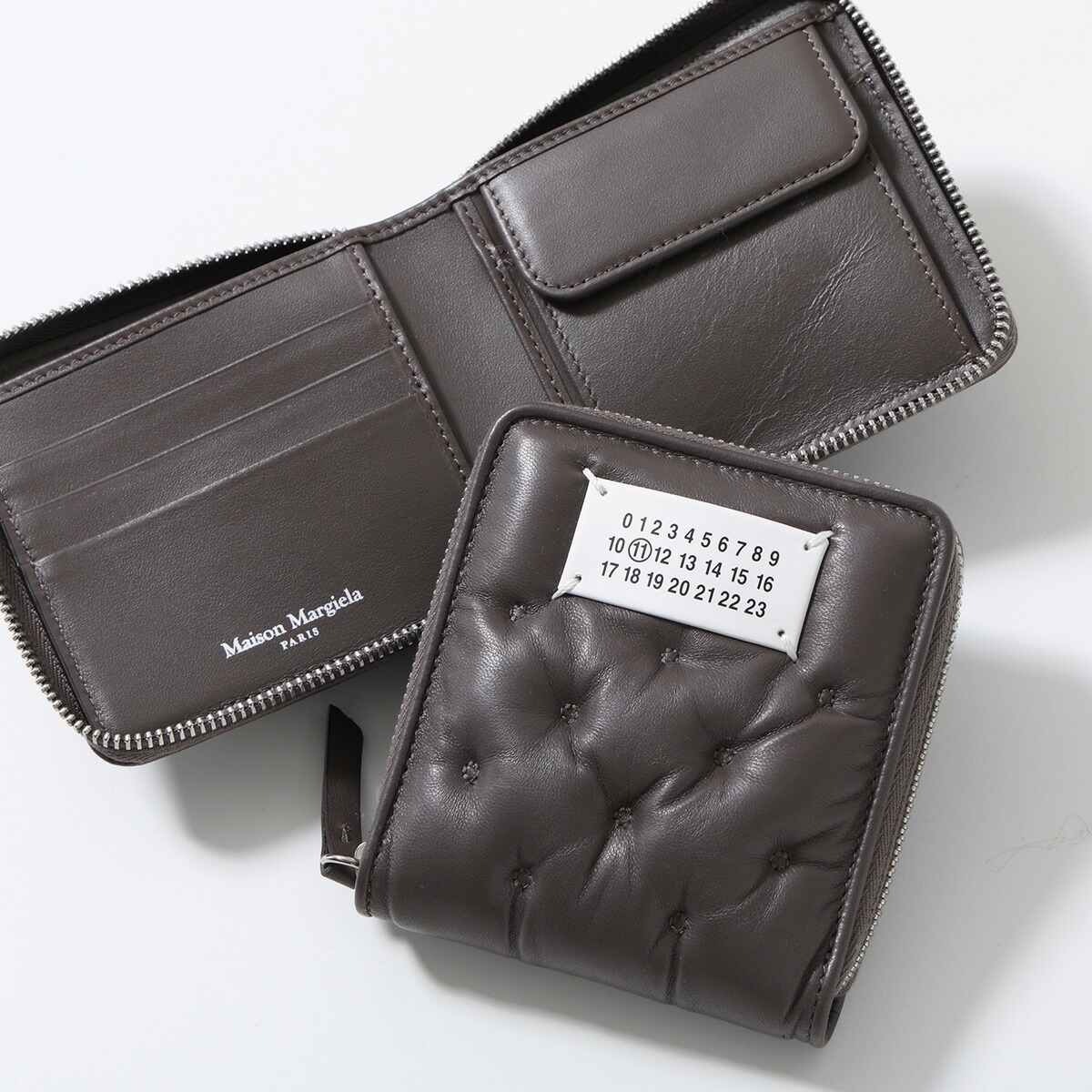 楽天市場】MAISON MARGIELA メゾンマルジェラ 二つ折り財布 Glam Slam