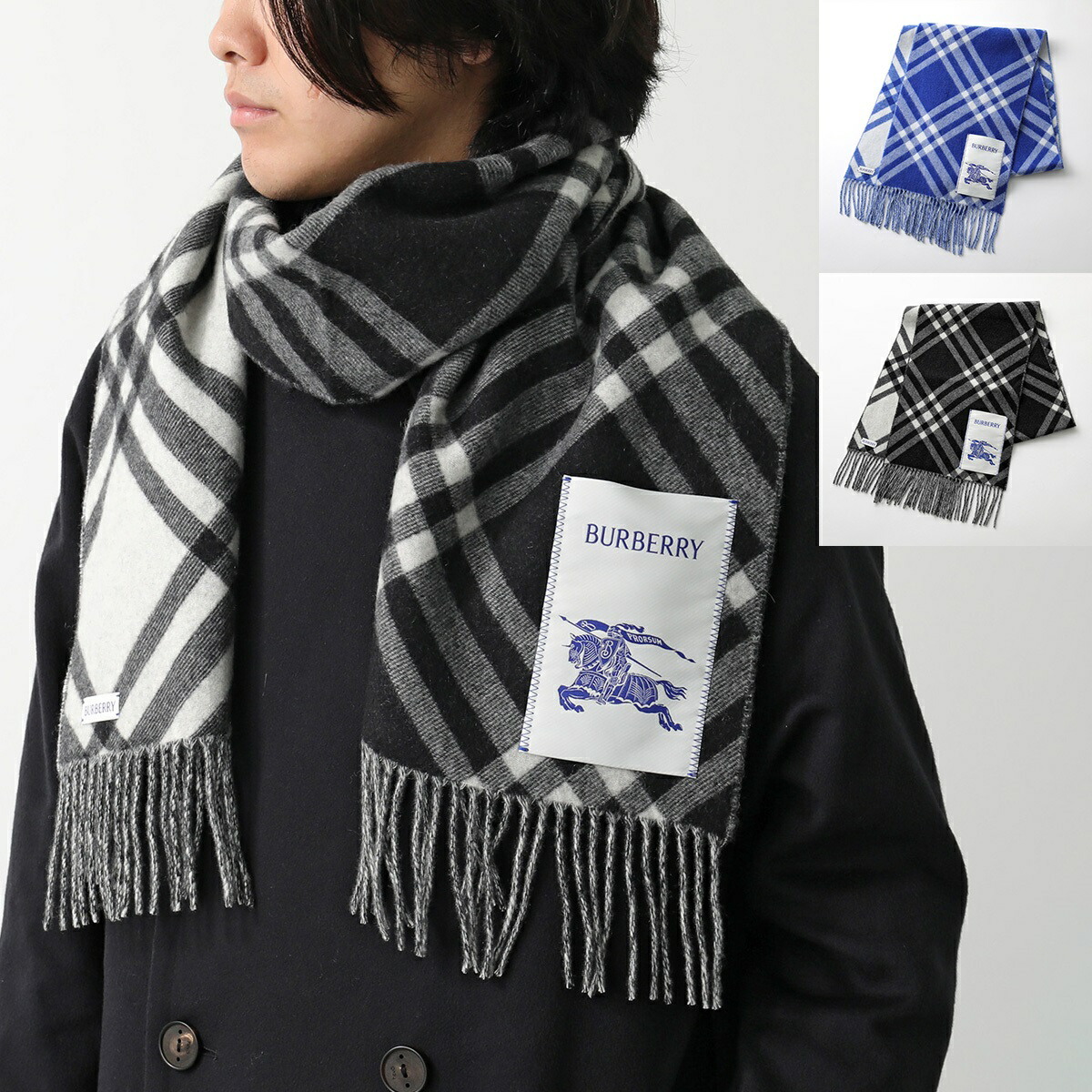 楽天市場】BURBERRY バーバリー マフラー MU EKD TO GC JACQ SCF