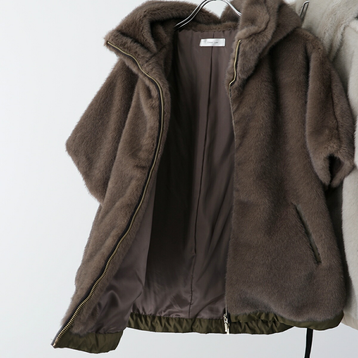 Eimee Law エイミーロウ ミンクライクファーケープ 83830E レディース