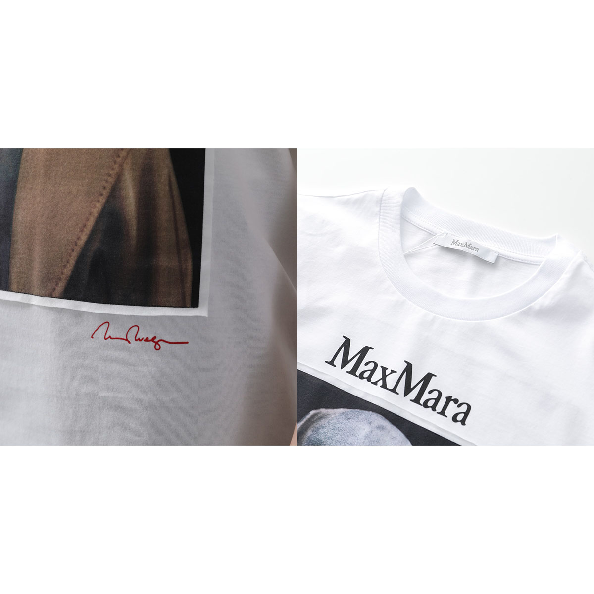 新品XS【MAX MARA】チプリア DOGプリントTシャツ