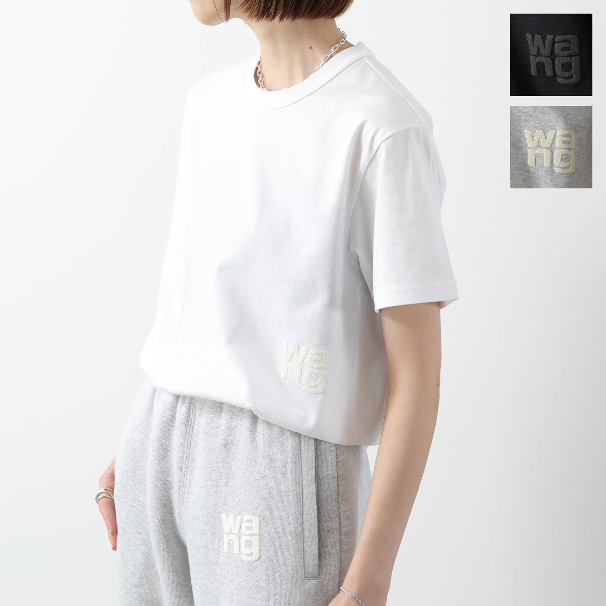 ALEXANDER WANG Tシャツ 4CC1241426 半袖 アレキサンダー ワン alexanderwang ALEXANDER WANG Tシャツ