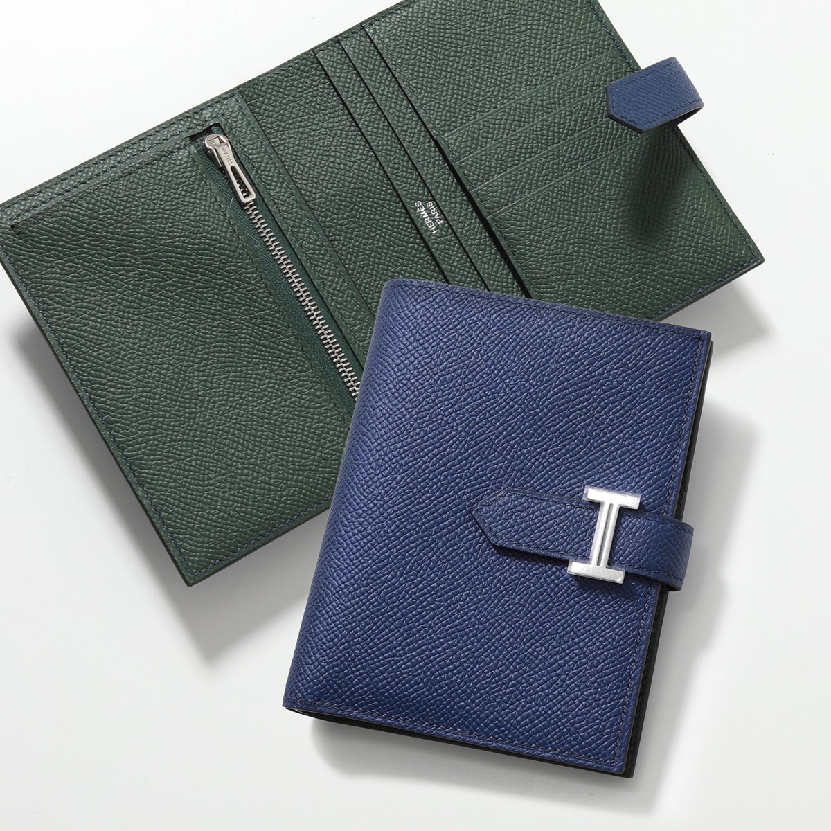 エルメス(HERMES)エルメス ベアンコンビネ ブラック 三つ折り