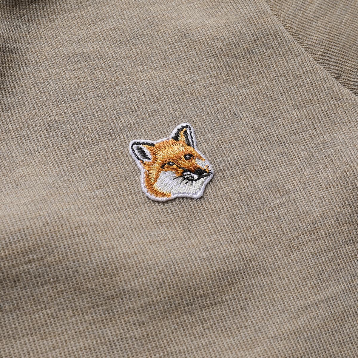 Fwkt1036 Turtleneck Fox Merinos メゾンキツネ Patch シャネル Head Maison Turtleneck Merinos ニット セーター タートル Beige Melange Kitsune レディース インポートセレクト Musee 年秋冬新作 Fwkt1036 Turtleneck Fox Merinos メゾンキツネ Patch シャネル Head Maison Turtleneck Merinos ニット セーター タートル Beige Melange Kitsune レディース インポートセレクト Musee 年秋冬新作