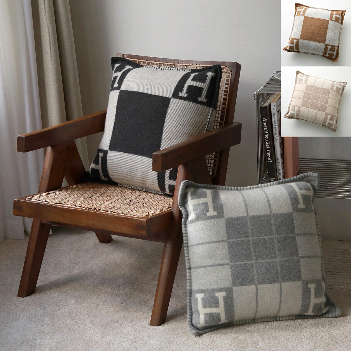 楽天市場】HERMES エルメス ビーチクッション ヨッティング YACHTING