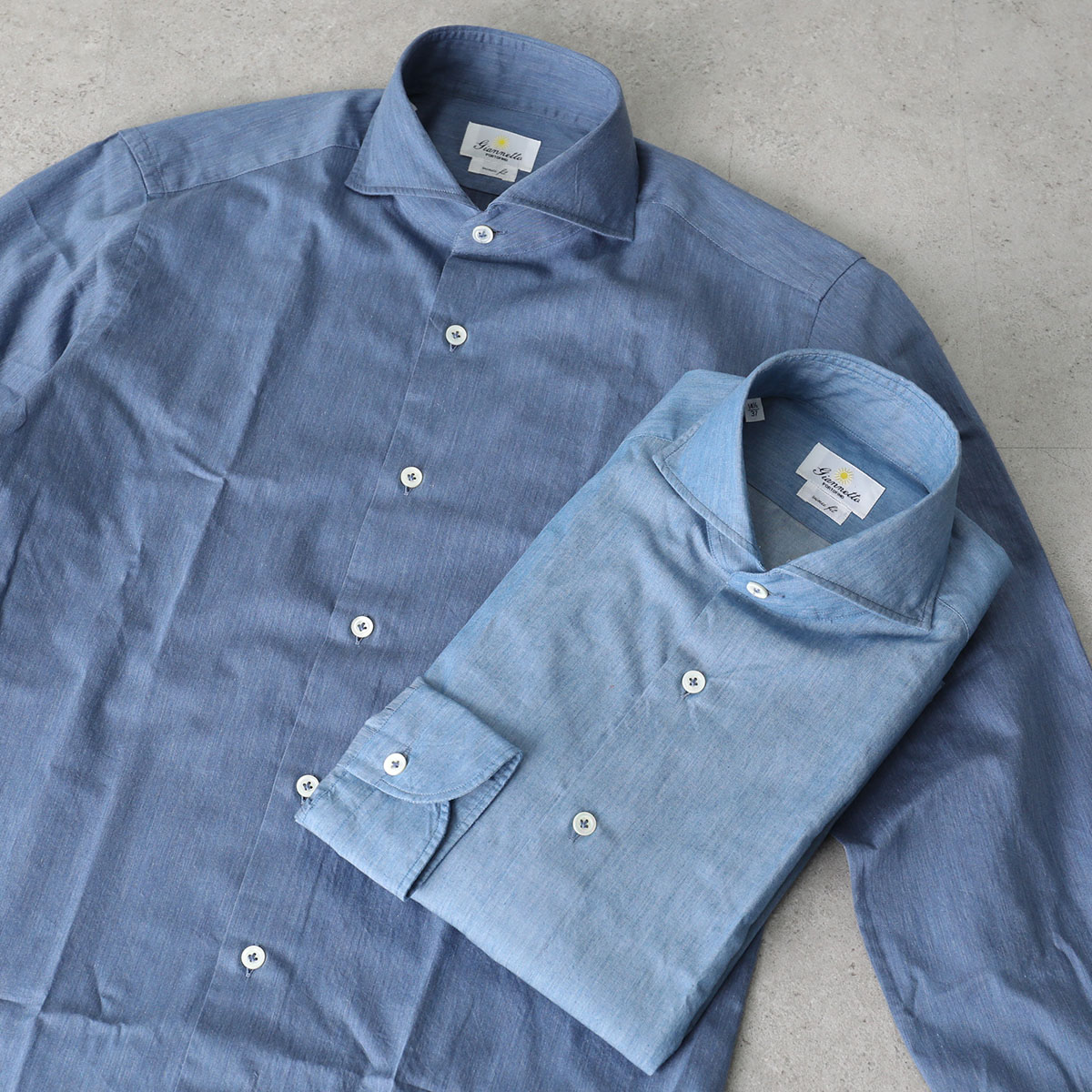 楽天市場】GIANNETTO ジャンネット シャツ VINCI FIT ヴィンチフィット