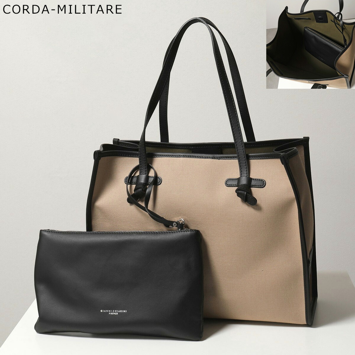 GIANNI CHIARINI ジャンニキアリーニ トートバッグ MARCELLA M  